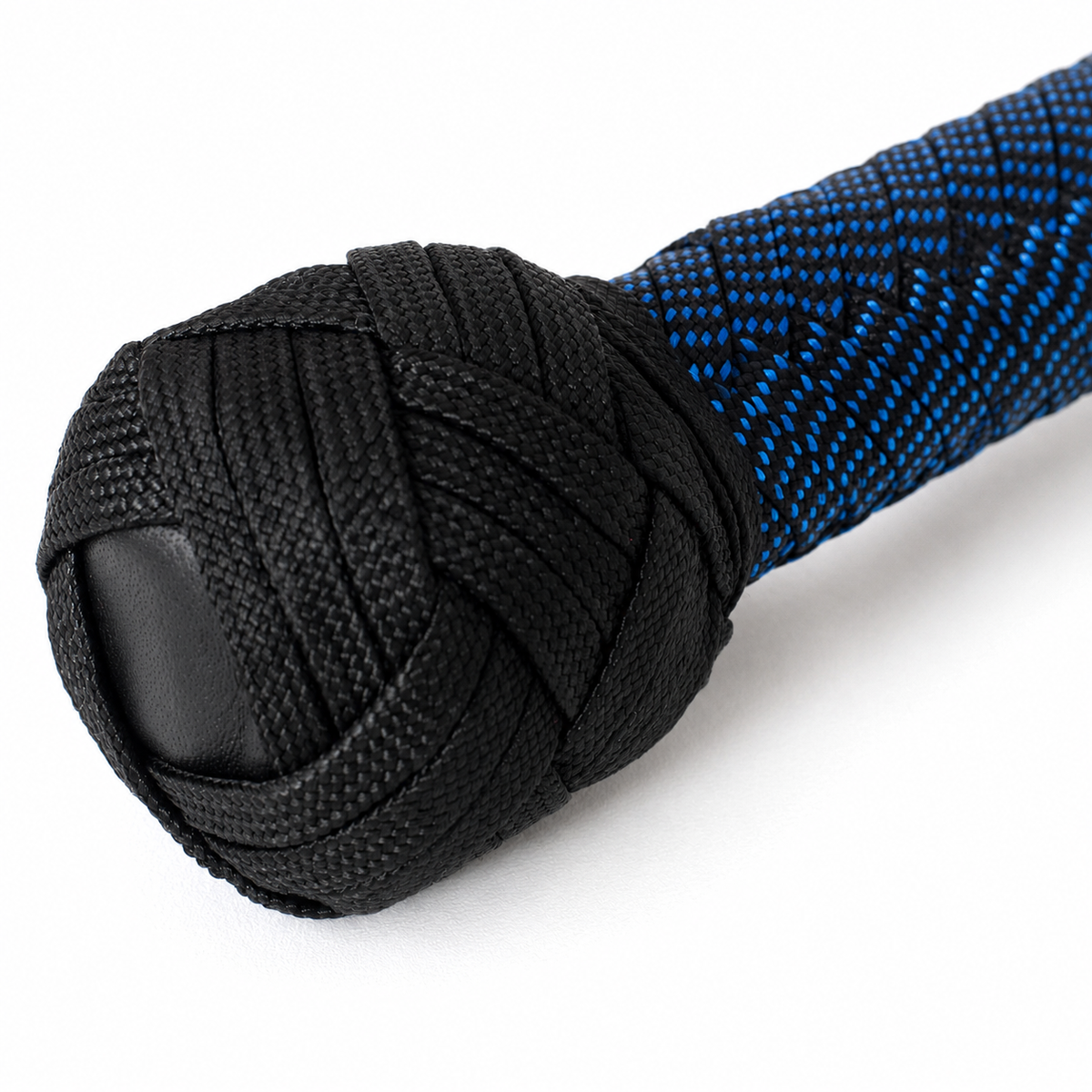 Bullwhip - Red Black Para Cord Nylon-12 Plait 6 & 8 Foot
