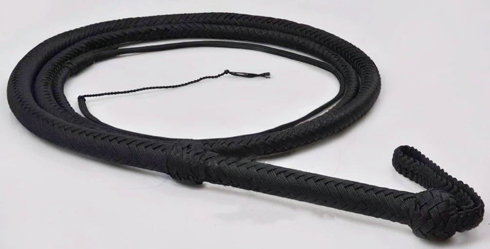 Whip Black Paracord Nylon 12-16 Plait 3-18ft
