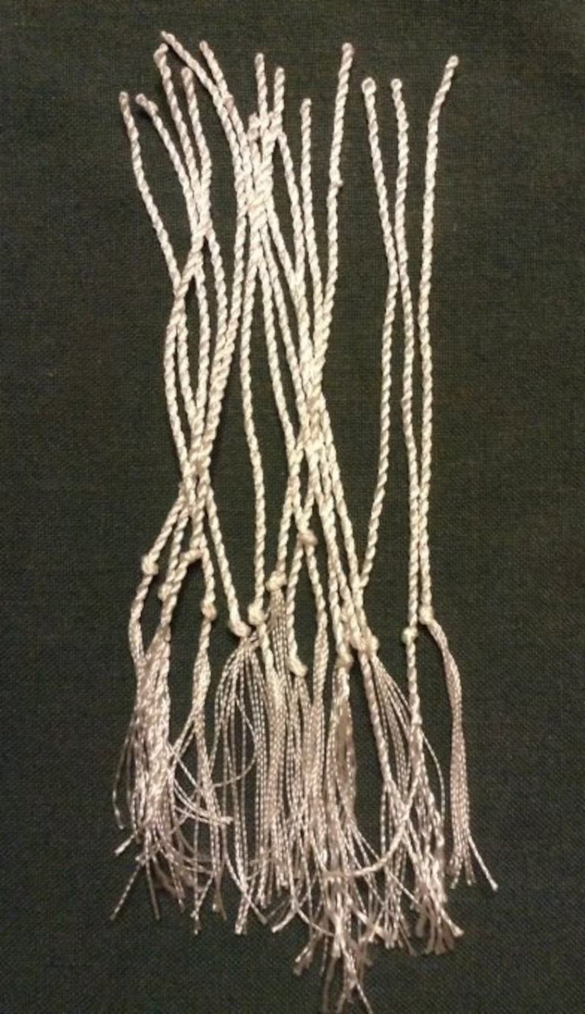 12 pcs WHITE Bullwhip Replacement Nylon String Popper Cracker