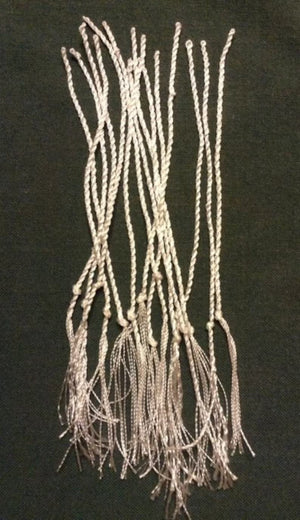 12 pcs WHITE Bullwhip Replacement Nylon String Popper Cracker
