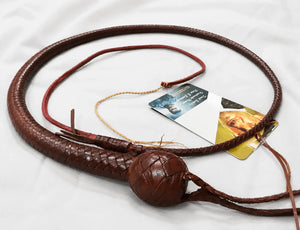 Cow Skin Snake Whip – Built for Precision