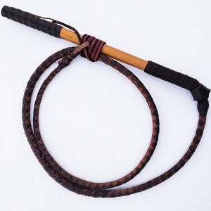 Stock Whip - Cowhide Leather Multi Color