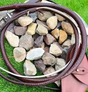 Indiana Jone Whip – 3ft to 18ft Kangaroo Bullwhip
