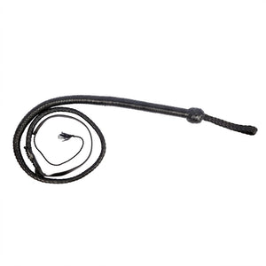 Snake Whip - Cow Hide Leather 12 Plait 3ft to 6ft