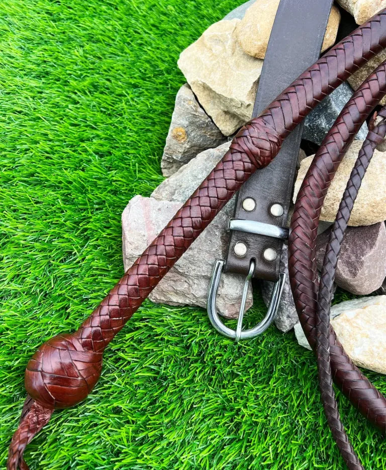 Indiana Jone Whip – 3ft to 18ft Kangaroo Bullwhip