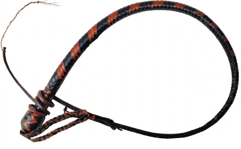 Cow Hide Snake Whips 3ft to 18ft