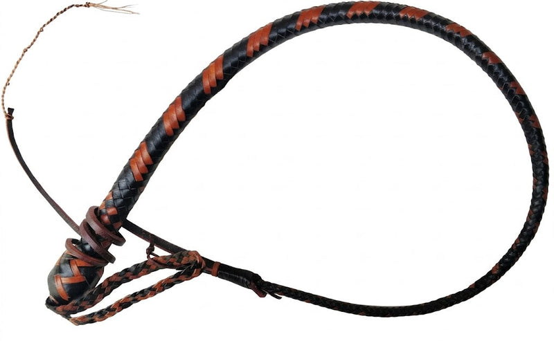 Cow Hide Snake Whips 3ft to 18ft