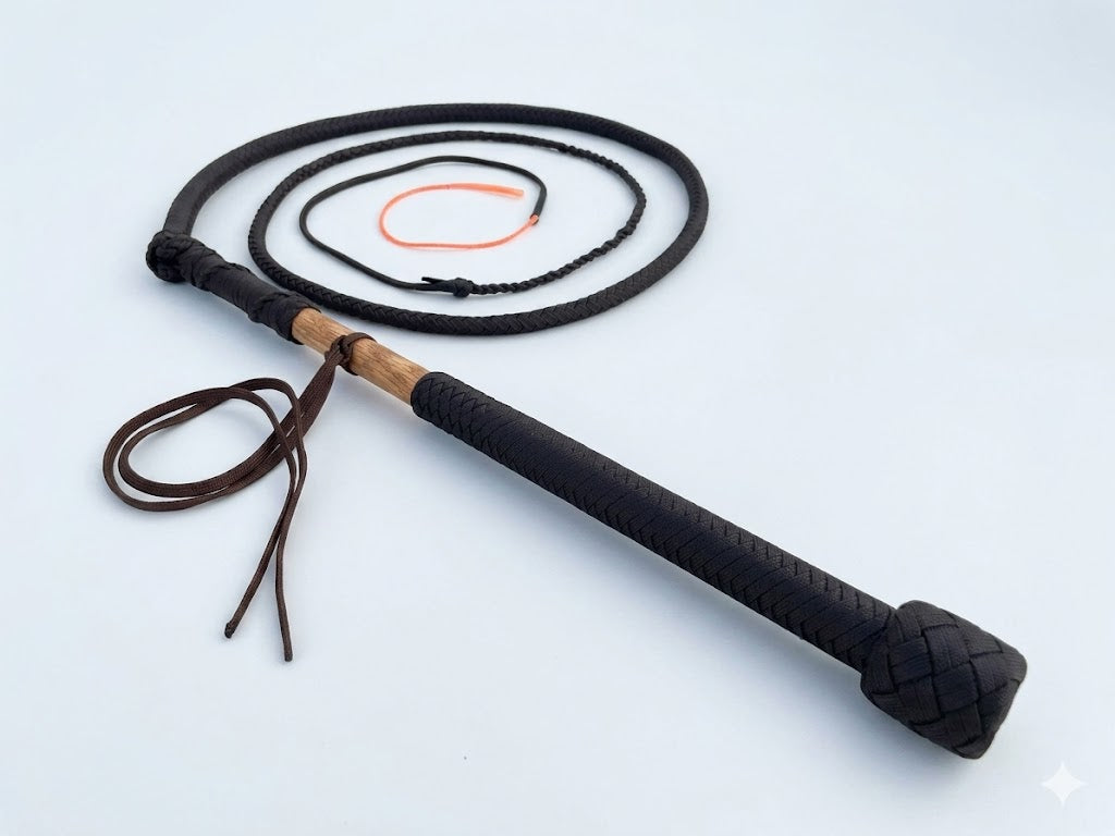 Stock Whip - Custom Standard Nylon 10 Plait