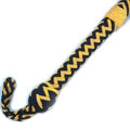 Bullwhip Para Cord Nylon Bull Whip with Leather Plaited Bellies