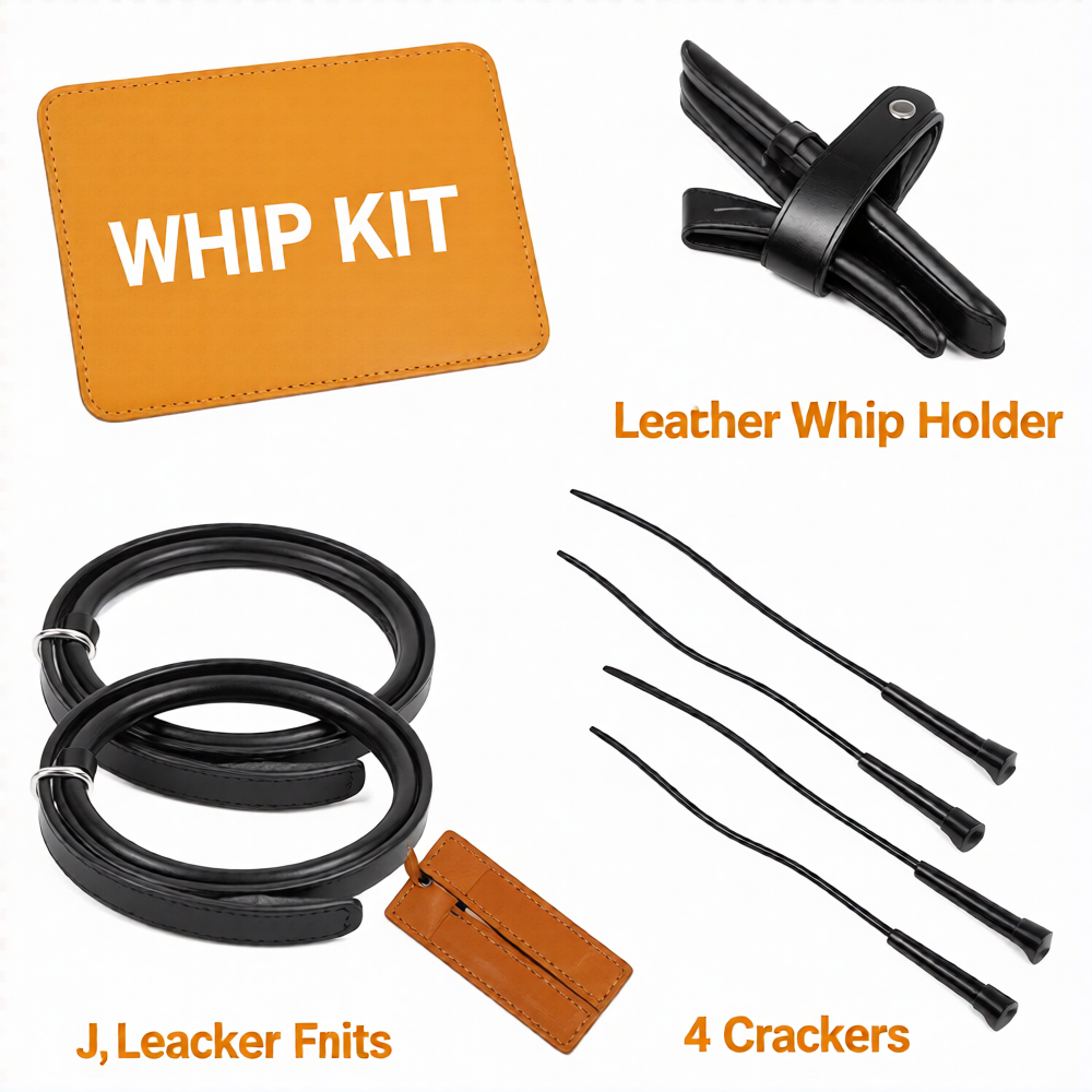 Bullwhip Repair Kit In Black