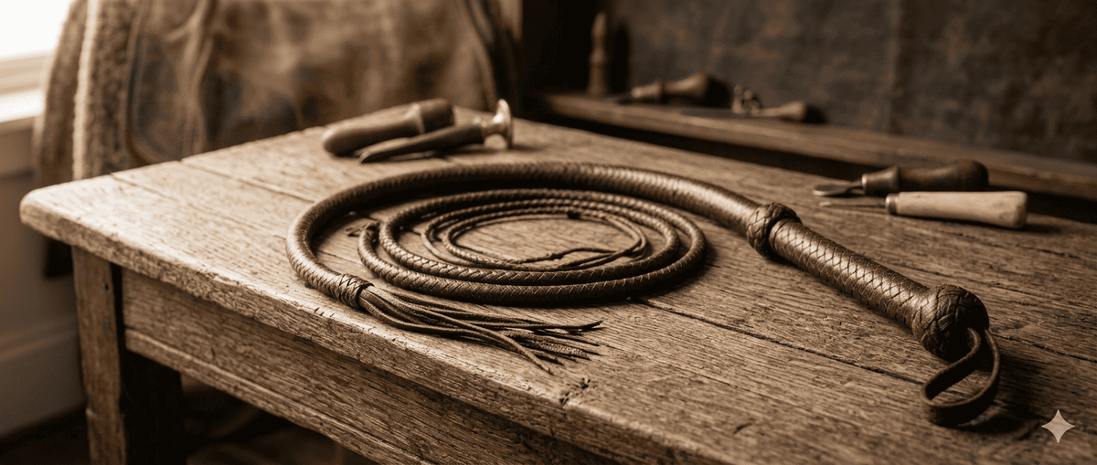 Australian Style Stock Whips for Sale