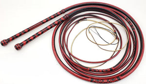 Australian Style Bullwhip – Kangaroo Hide Leather 12/16 Plait 4ft