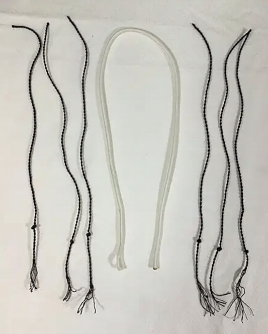 White Nylon Bullwhip spare fall kit