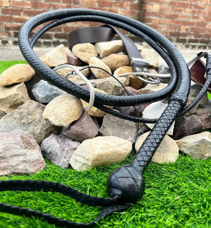 Indiana Jones Bull Whip – 3ft to 18ft Kangaroo Leather Bullwhip