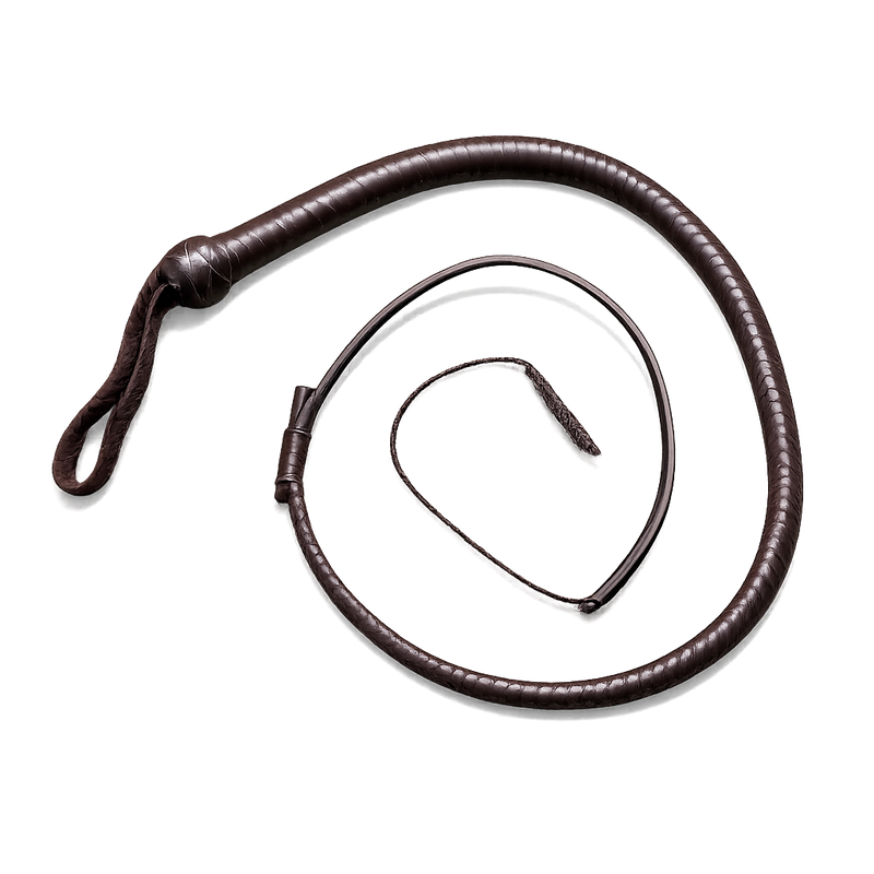 Snake Whip - Cowhide Leather 12 Plait 3 Ft