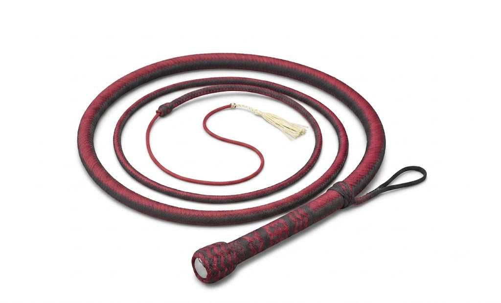 Snakewhips Red Nylon Whipmaker's Cord 24 Plait