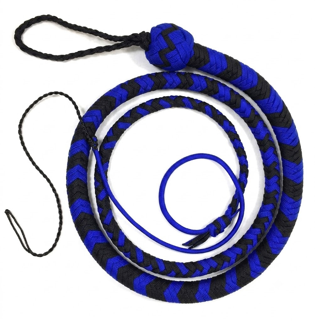 Snakewhips Dark Blue Nylon 12 Plait 4-6ft