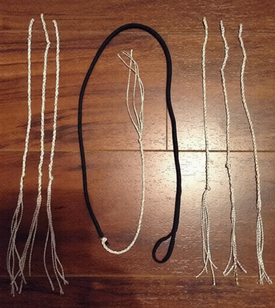 Nylon Bullwhip Spare Fall kit (Black)