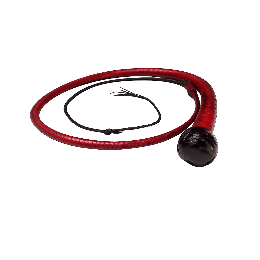 Mini Signal Whip in Red -12 Plait