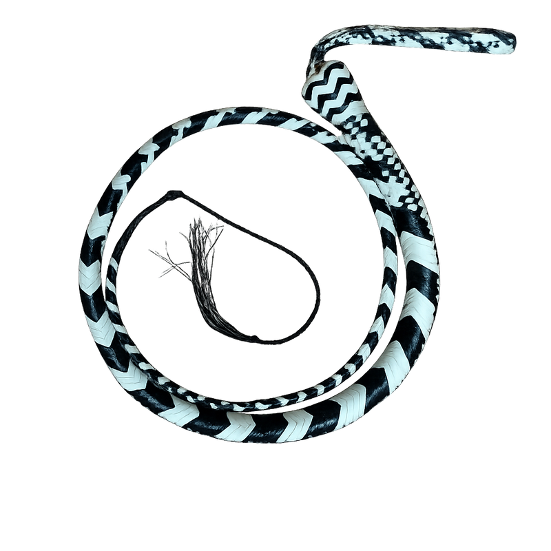 Signal Tail Whip Cowhide Leather 12 or 16 Plait 5ft