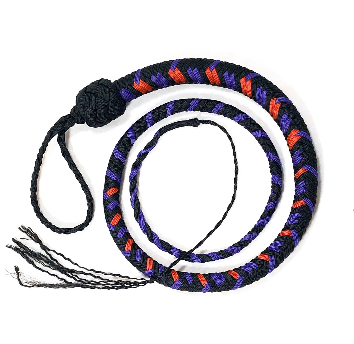 Signal Whip Tricolor Nylon 12 Plait 3 Foot